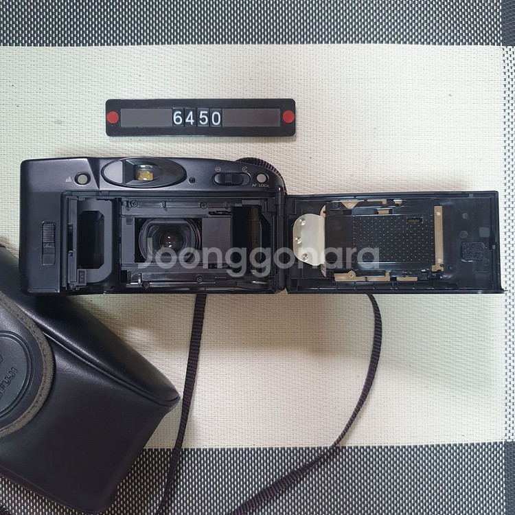후지 줌 카디아 900 DATE 필름카메라 파우치포함--4
