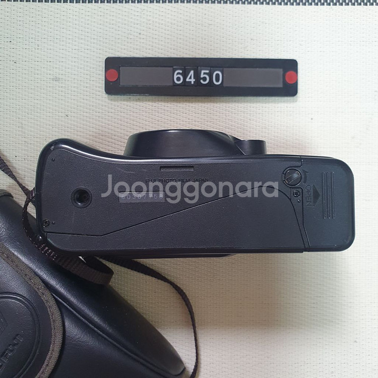 후지 줌 카디아 900 DATE 필름카메라 파우치포함--3