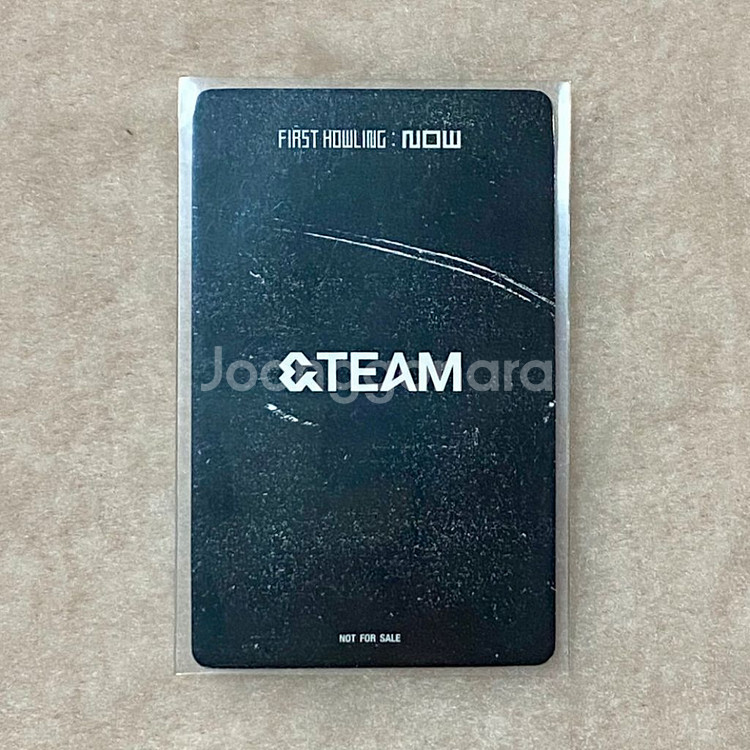 앤팀 &team 죠 나우 위버스 재팬 포카 판매--1