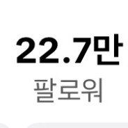 틱톡 22만 팔로워 채널 판매