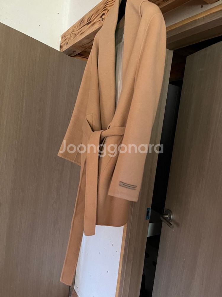 지고트 하프 핸드메이드 벨티드 코트--4