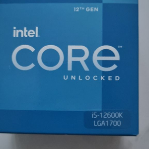 인텔 cpu 12600k