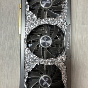 부풍용 고장 그래픽카드 rtx3070 2개