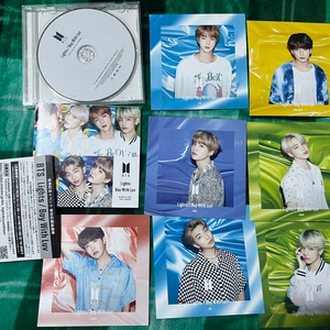 방탄 bts 일본 라이츠 cd+ 체인칭 포토7장세트