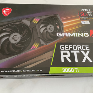 MSI RTX3060ti 게이밍X 그래픽카드