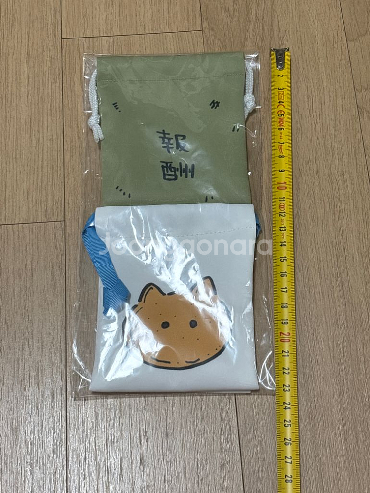 나가노치이카와하치와레 보수쿠키주머니 조리개스트링파우치--6