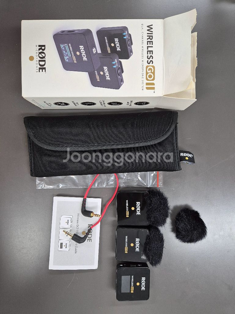 [풀박스] 로데 와이어리스(무선) 고2 무선마이크 ro--5