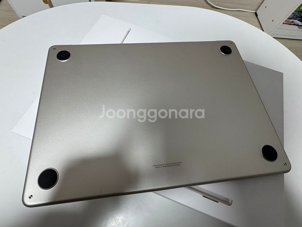 맥북에어 M3 16g, 256g, GPU 코어 업글버전--4