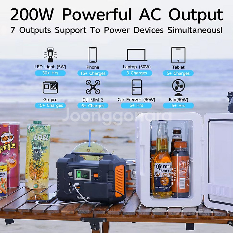 보조배터리 220V 휴대용 배터리, 발전기, 야외 비상--1