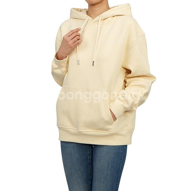 (새상품) 자크뮈스 자수 로고 기모 후드티 XS사이즈--1