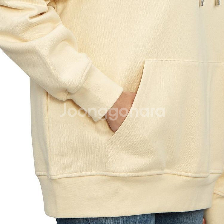 (새상품) 자크뮈스 자수 로고 기모 후드티 XS사이즈--7