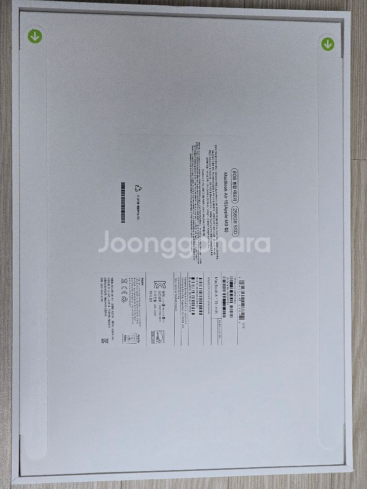 맥북에어15 M3 256GB--1