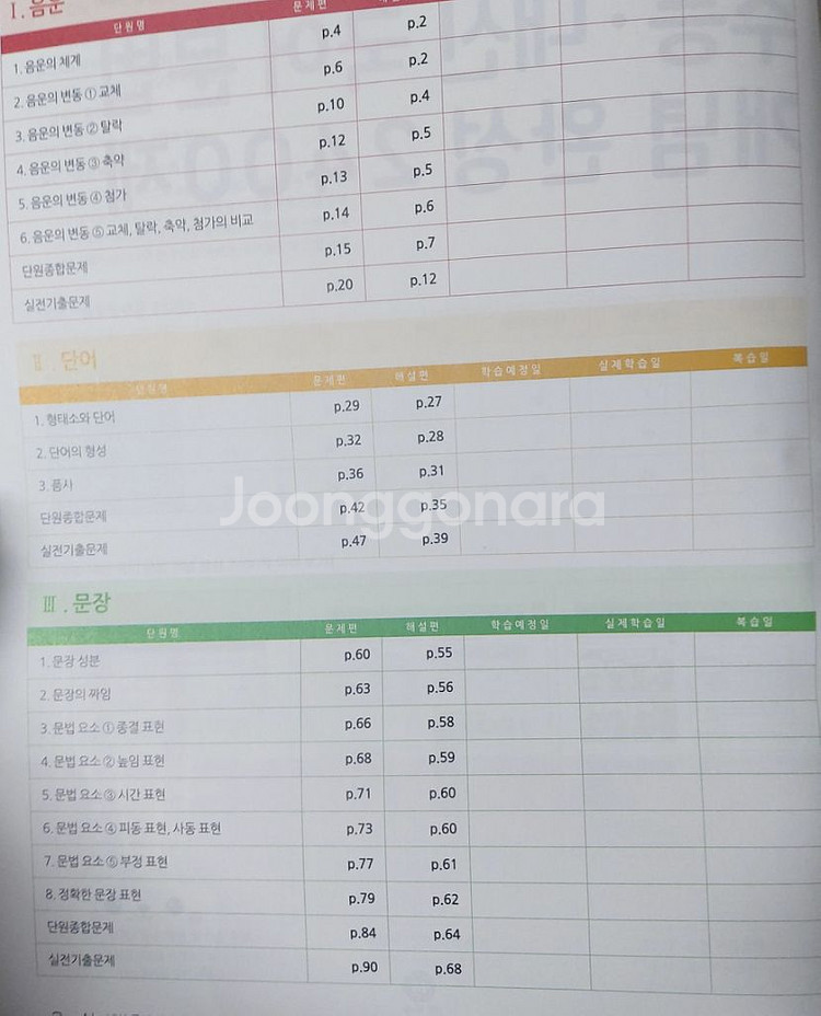 자이스토리 수능 국어 문학 문제+해설(새 책)--1