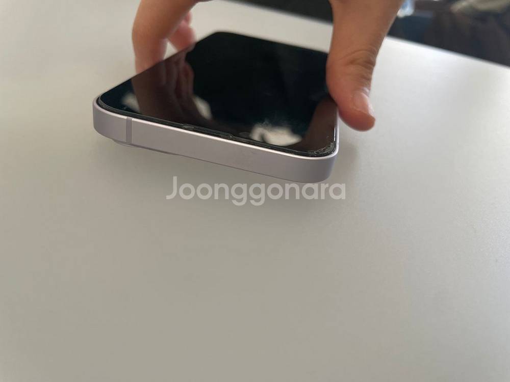 아이폰14 256gb 퍼플 박스o--4