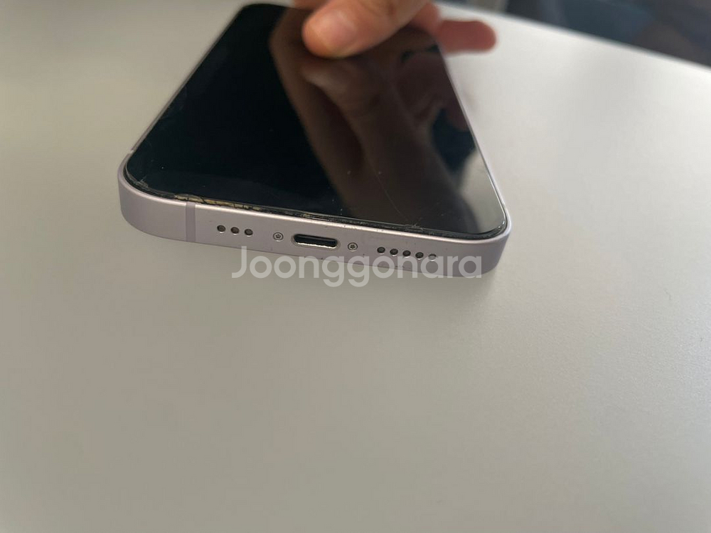 아이폰14 256gb 퍼플 박스o--2