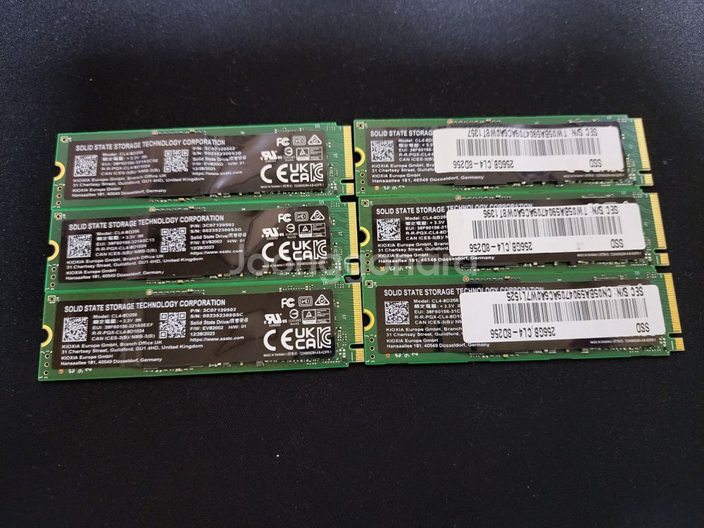키오시아 CL4 8D256 NVME SSD 256GB--0