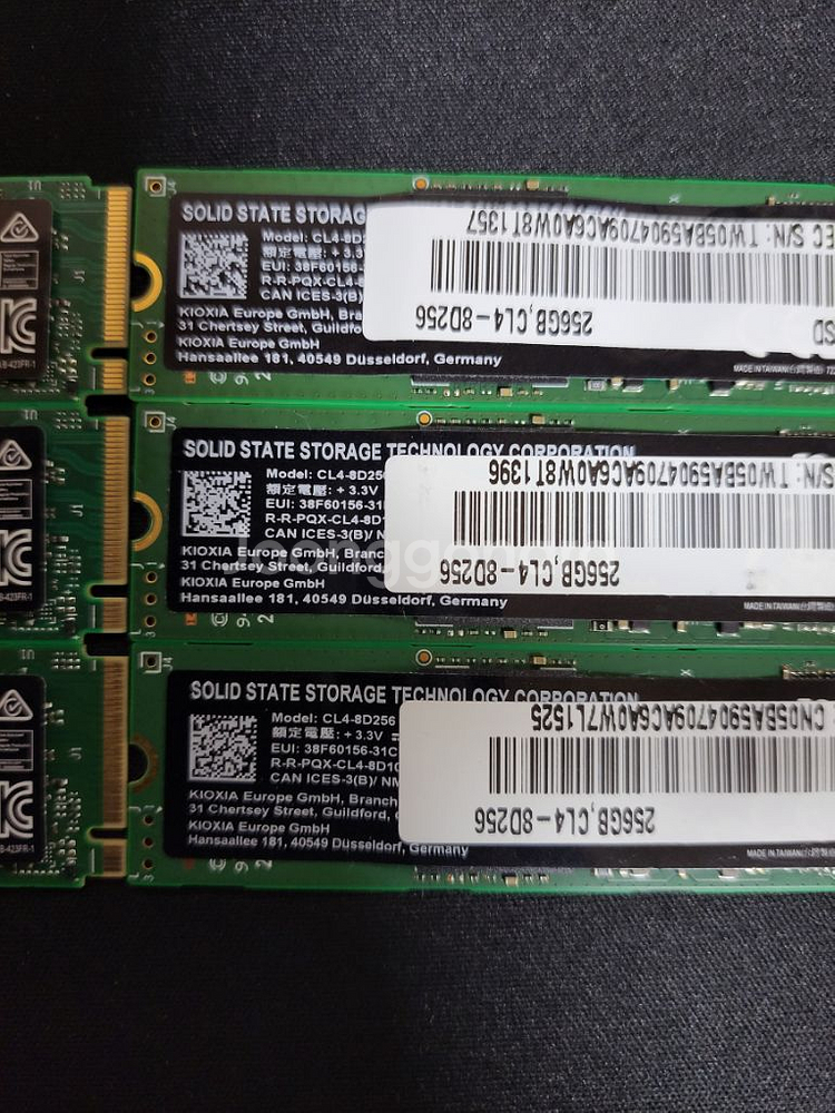 키오시아 CL4 8D256 NVME SSD 256GB--2