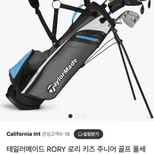 테일러메이드 로리주니어 RORY 골프 세트