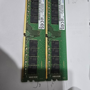 삼성 pc용 ddr4 32x2개 64g 팝니다(as가능