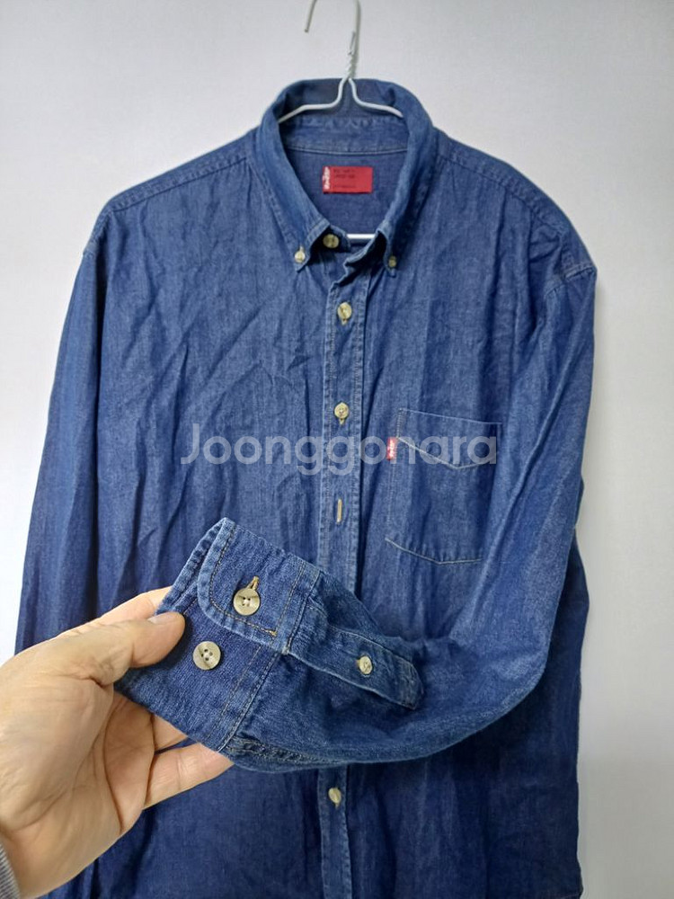 남성 리바이스 레드탭 청남방 (100)--3