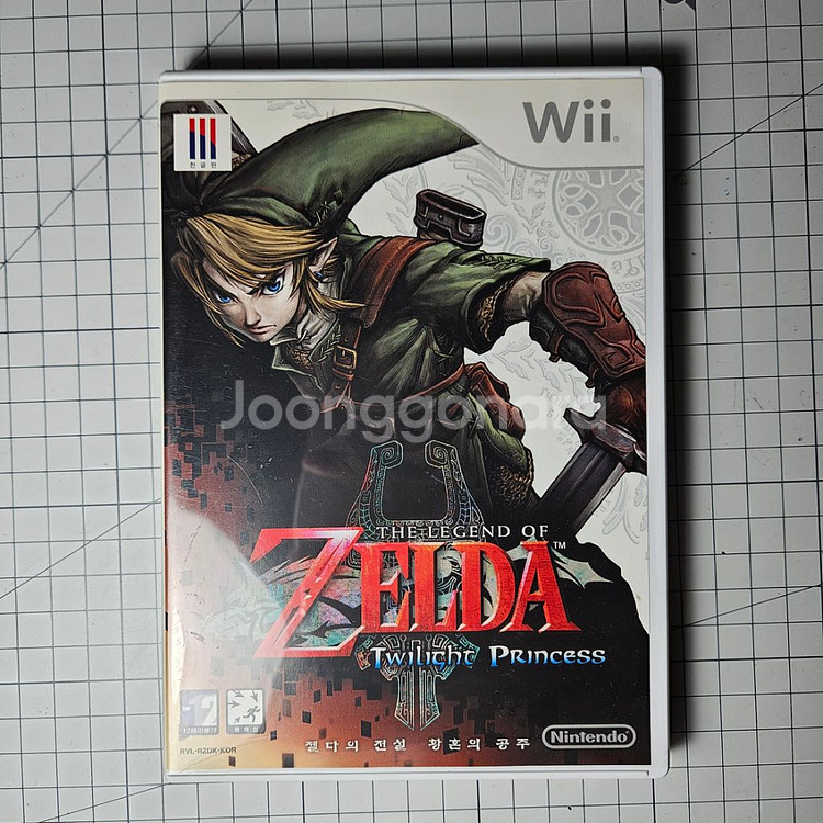 젤다의 전설 황혼의 공주 wii 상태 좋음--2