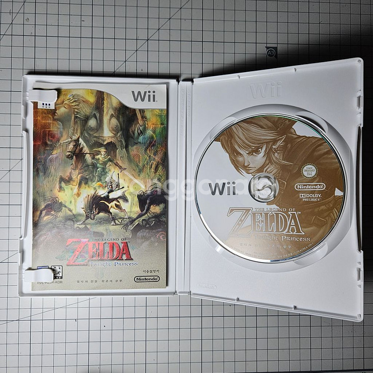 젤다의 전설 황혼의 공주 wii 상태 좋음--0