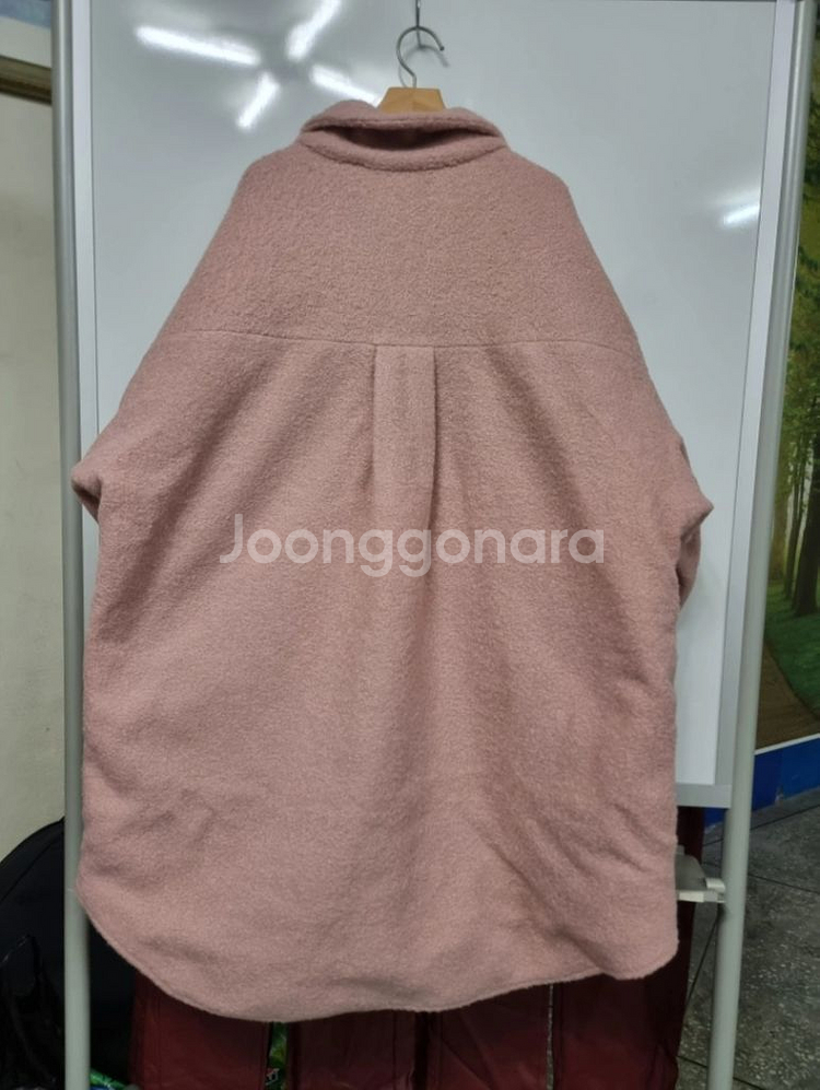 여성 빅사이즈 코트 모직 자켓 오버핏 패딩 누빔--1