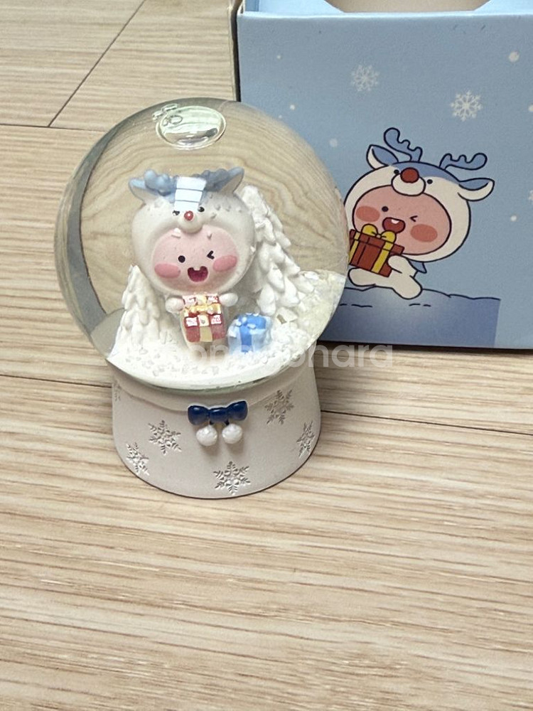 [증정] 카카오프렌즈 스노우볼 어피치 미니스노우볼 윈터--3