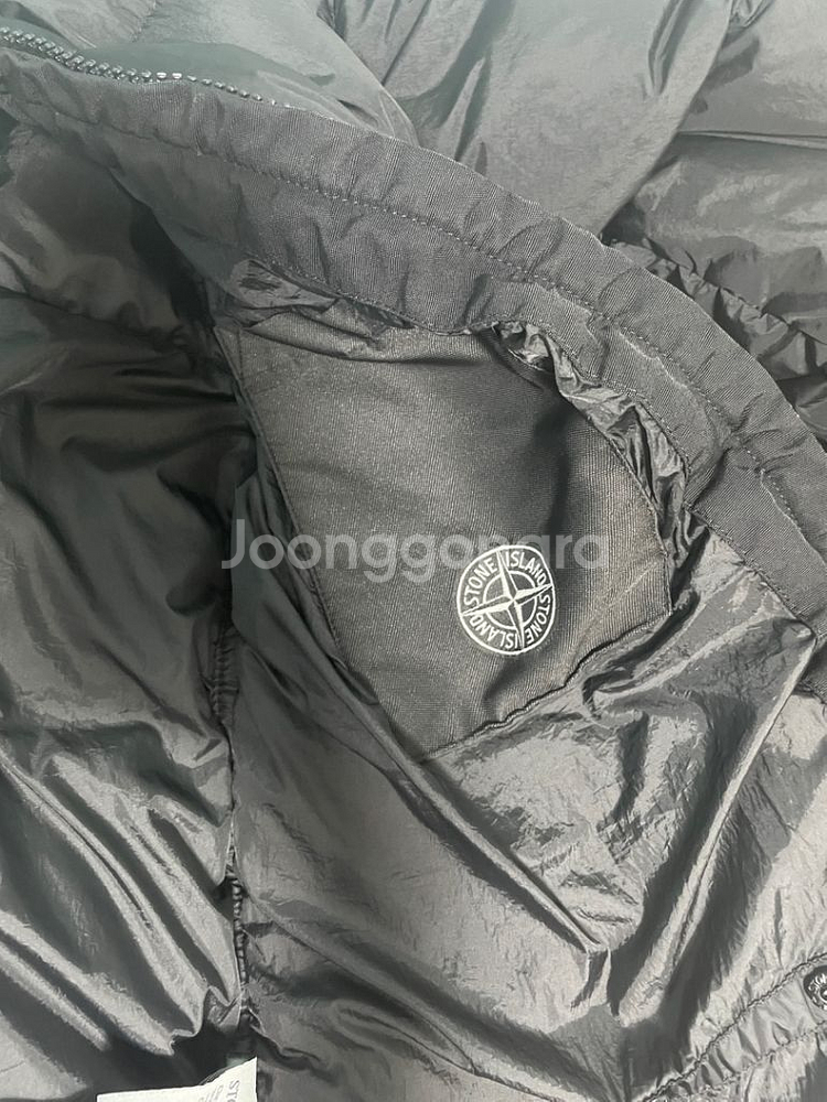 스톤 아일랜드 가먼트 다이드 크링클랩스 NY다운L--5