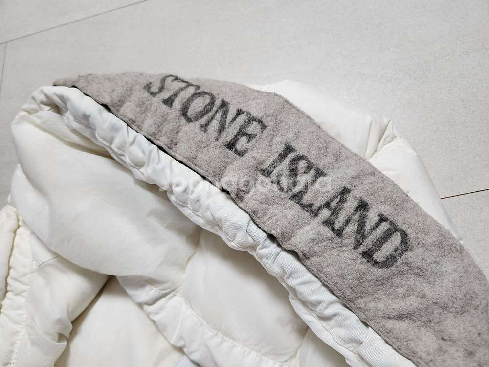 스톤아일랜드 크링클랩스 롱패딩 XL--3