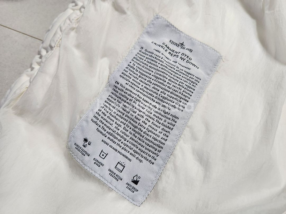 스톤아일랜드 크링클랩스 롱패딩 XL--9