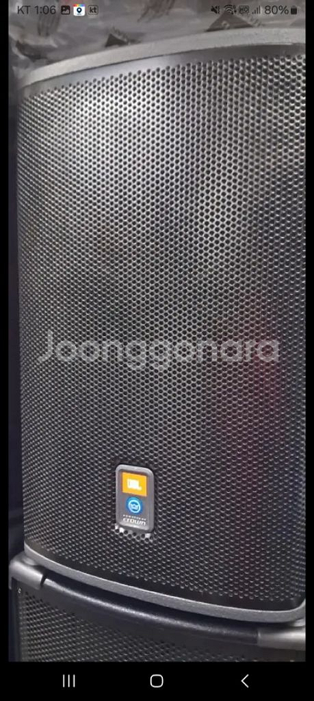 미국제 jbl스피커 크라운파워앰프 prx512m 액티브--2