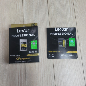 Lexar CF Type A 80GB +렉사 sd128