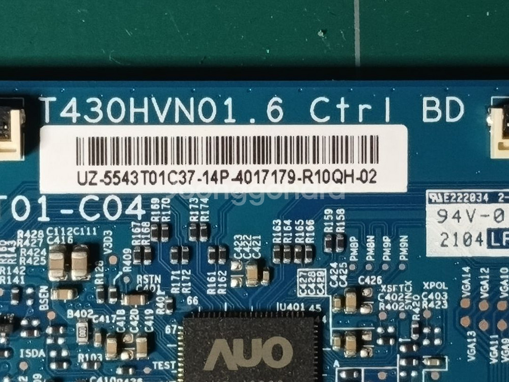 티콘보드 T430HVN01.6 43T01-C04--1