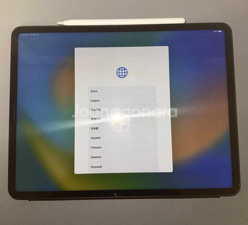 애플 아이패드 프로 12.9 5세대 128GB 팝니다--1