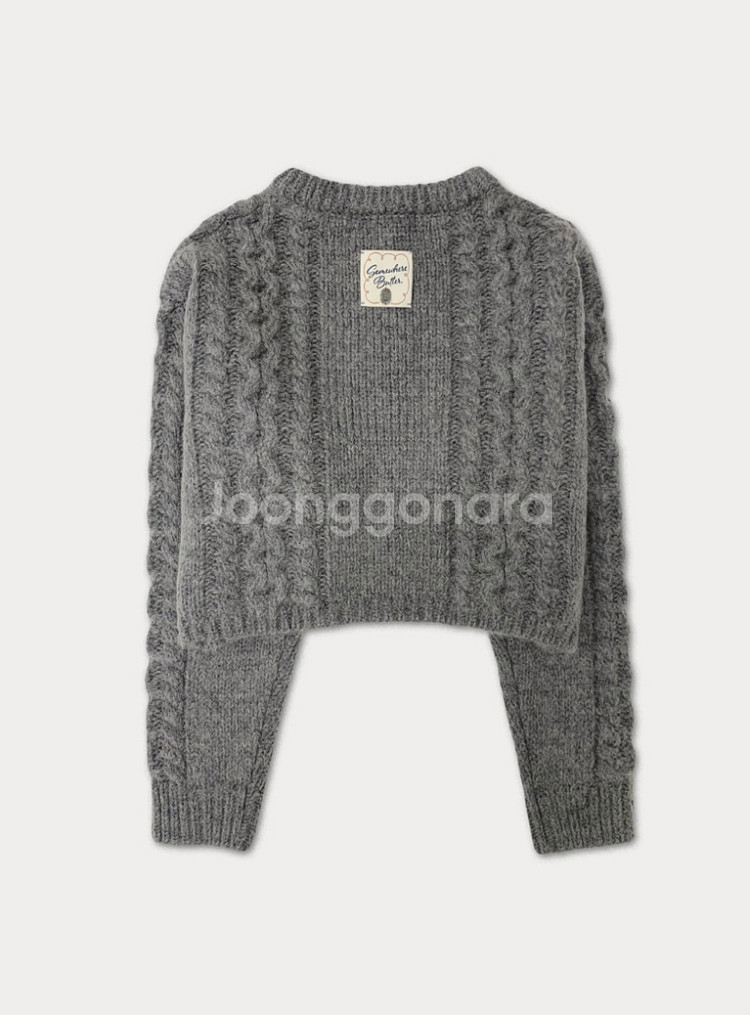 썸웨어버터 Woodbutton cable cardiga--2
