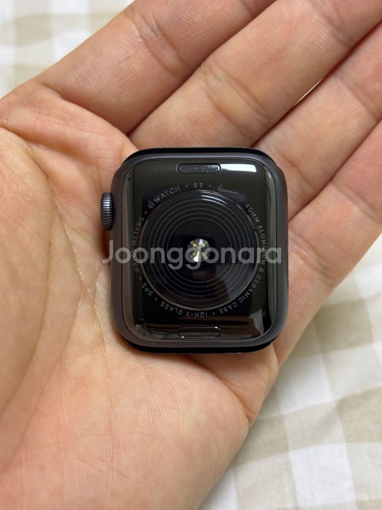 애플워치 SE1 40mm 스페이스그레이 나이키 WIFI--3