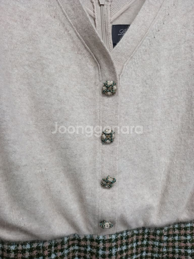 미샤 MICHAA 춘추동 트위드 맥시 롱원피스 55--3