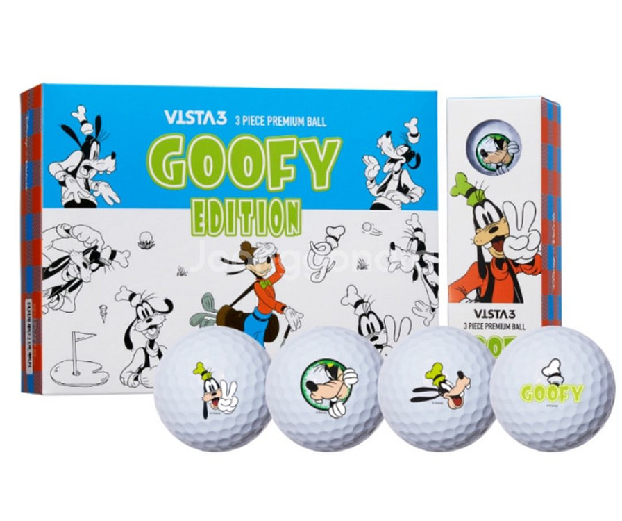 볼빅 3PS 우레탄볼 비스타3 구피 에디션 골프공 12--3