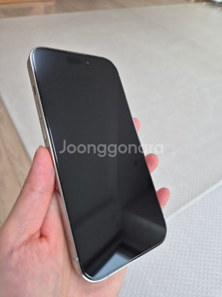 (S급) 아이폰14프로 실버 128GB--1