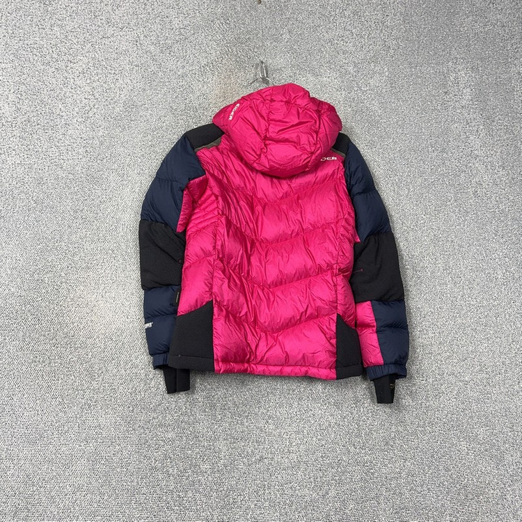 아이더 여성 구스다운 핑크 패딩 S 이미지