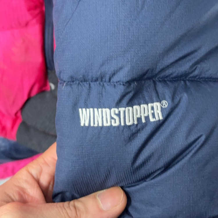 아이더 여성 구스다운 핑크 패딩 S 이미지