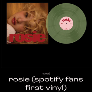 로제 rosie lp 한정판 그린