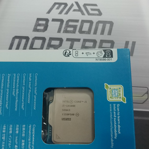 i5-14600K, B760M 박격포, 32GB, 쿨러