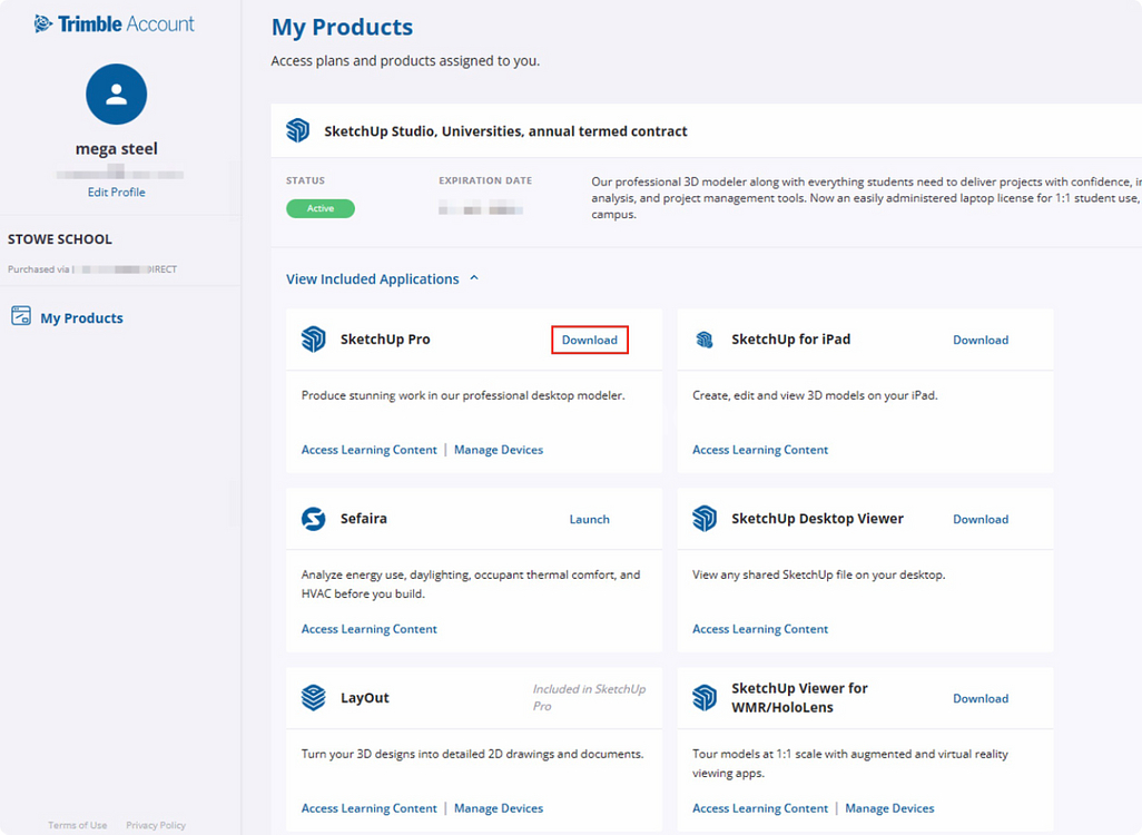 스케치업 Sketchup Pro 2025 1년 구독--1