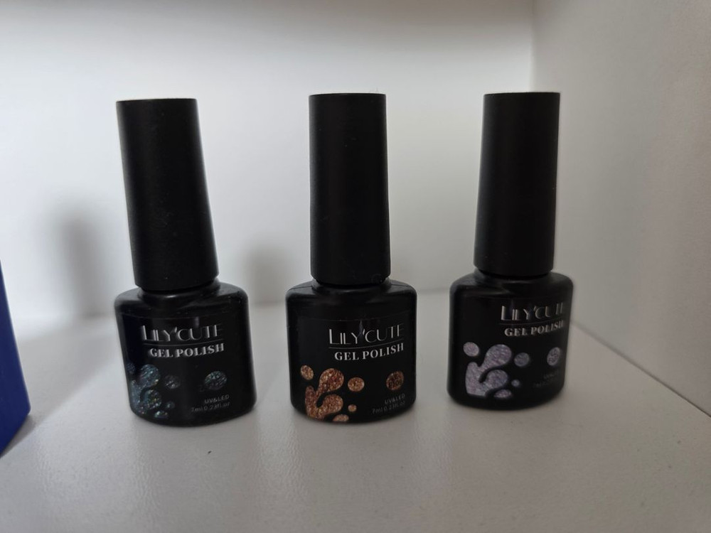 LED/UV 램프, 베이스/탑젤, 네일 젤 4종 세트 이미지