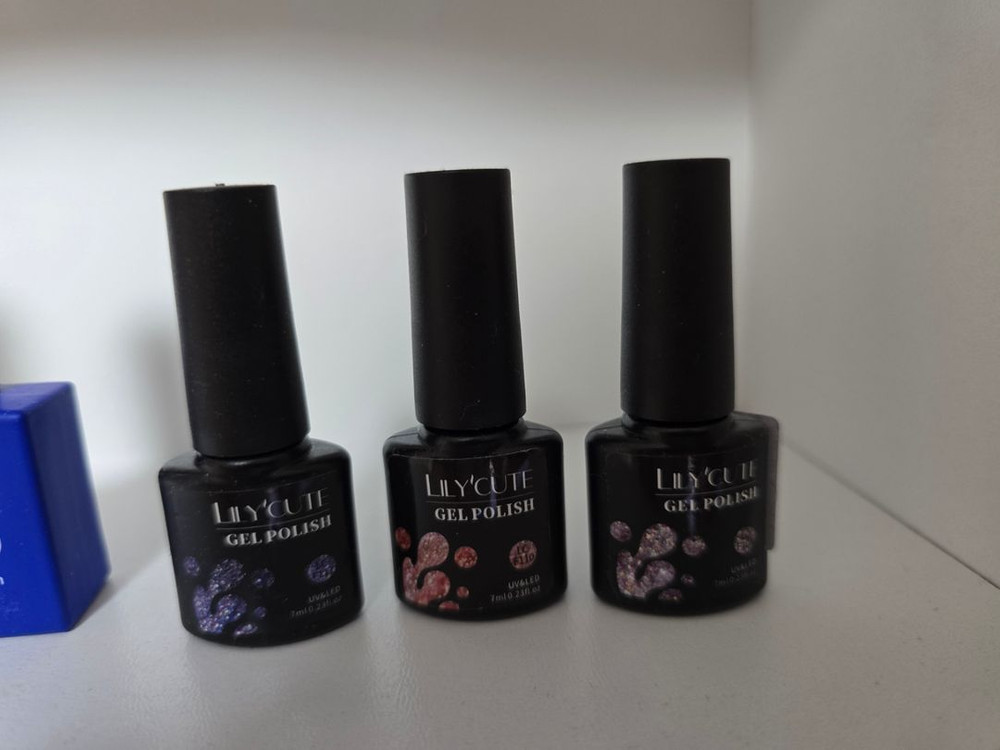 LED/UV 램프, 베이스/탑젤, 네일 젤 4종 세트 이미지