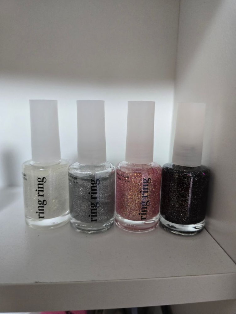 LED/UV 램프, 베이스/탑젤, 네일 젤 4종 세트 이미지