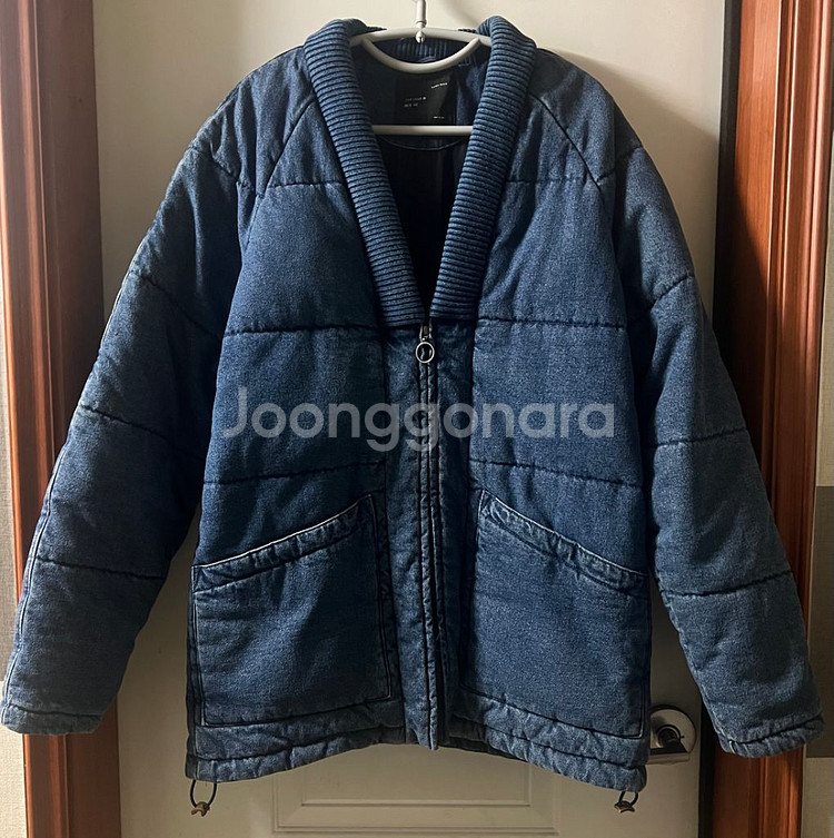 Zara 자라 데님 자켓--2