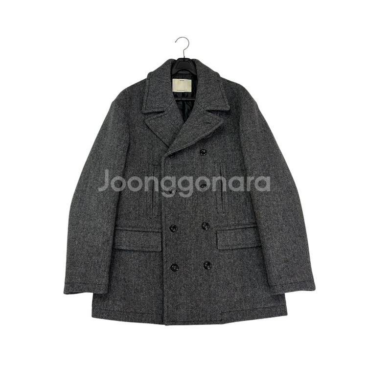 포터리 24fw 울 피코트--1